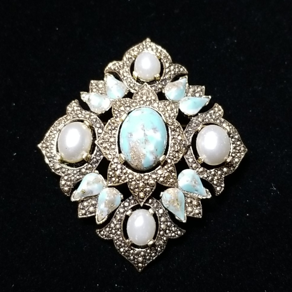 Vtg Sarah Coventry Convertible Brooch Pendant